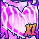 Shiny Mythic XL Peppermint Heart