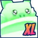 Shiny Mythic XL Pig Tophat