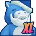 Shiny Mythic XL Santa Capybara Plushie