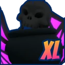 Shiny Mythic XL Skull Cauldron