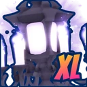 Shiny Mythic XL Willow Chandelier
