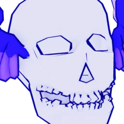 Shiny OG Angelic Skull