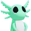 Shiny OG Axolotl Plushie