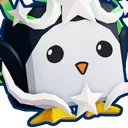 Shiny Patriotic Penguin