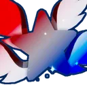 Shiny Patriotic Star