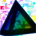 Shiny Rainbow Pyramidium