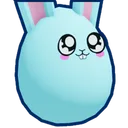 Shiny Round Egg Bunny