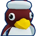 Shiny Santa Penguin