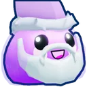Shiny Santa Slime