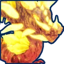 Shiny Sapphire Crystal Dragon