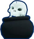 Shiny Skull Cauldron