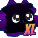 Shiny XL Abyss Kitty