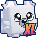 Shiny XL Arctic Fox