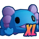 Shiny XL Axolotl Plushie