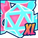 Shiny XL Azure Hexarium