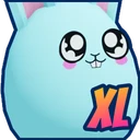 Shiny XL Big Egg Bunny