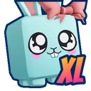 Shiny XL Bow Bunny