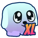 Shiny XL Bubble Dog