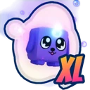 Shiny XL Bubble Doggy