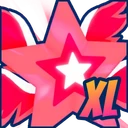 Shiny XL Candycorn Star