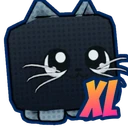 Shiny XL Cartoon Kitty