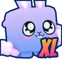 Shiny XL Cloudy Bunny