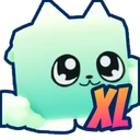 Shiny XL Cloudy Kitty