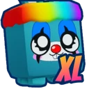 Shiny XL Clown Bunny