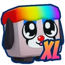 Shiny XL Clown Doggy