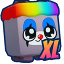 Shiny XL Clown Kitty