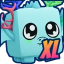 Shiny XL Coral Dragon