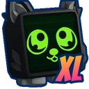 Shiny XL Cyber Wolf