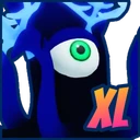 Shiny XL Dark Coral Kraken
