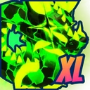 Shiny XL Dark Matter Dragon