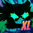 Shiny XL Dark Matter Raven
