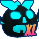 Shiny XL Dark Pumpkin