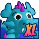 Shiny XL Dragon Plushie