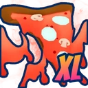Shiny XL Drippy Slice