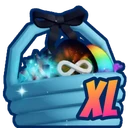 Shiny XL Easter Basket