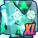 Shiny XL Easter Robot