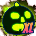 Shiny XL Eerie Pumpkin