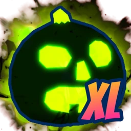 Shiny XL Eerie Pumpkin