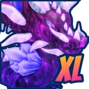 Shiny XL Emerald Crystal Dragon
