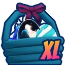 Shiny XL Festive Basket