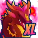 Shiny XL Fire Basilisk