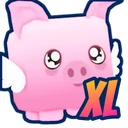Shiny XL Flying Pig