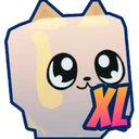Shiny XL Ghost Kitty