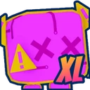Shiny XL Glitched Cube