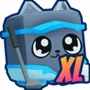 Shiny XL Golfer Kitty