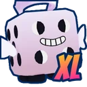 Shiny XL Happy Dice